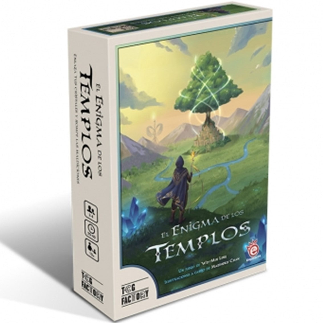 JUEGO DE MESA EL ENIGMA DE LOS TEMPLOS EN ESPAÑOL PEGI 10