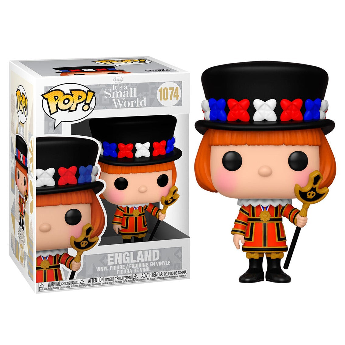 FUNKO POP DISNEY SMALL WORLD INGLATERRA 55256 - Z POP Toys