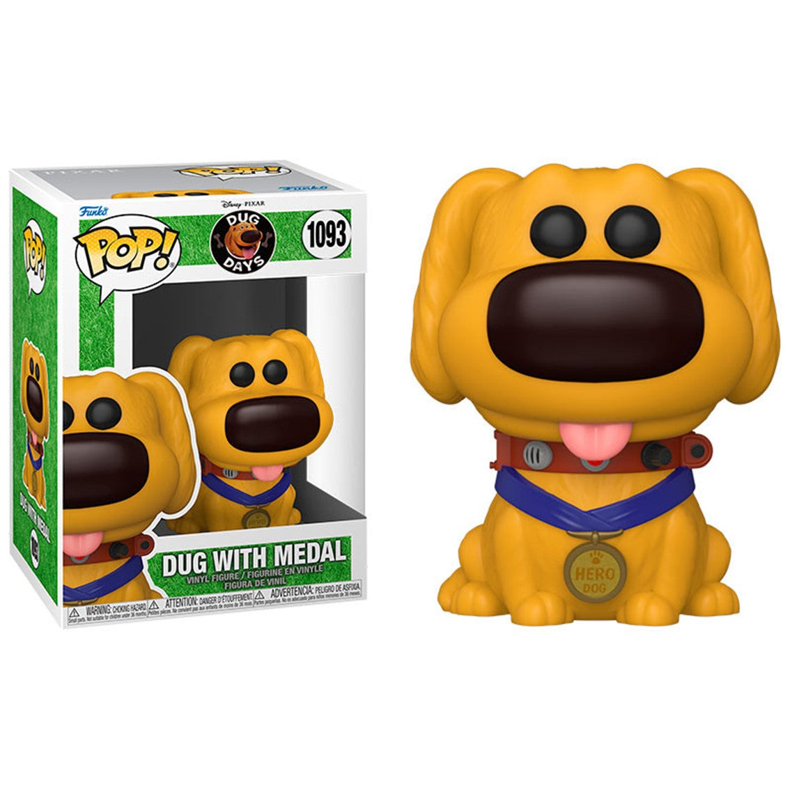 FUNKO POP DISNEY UP DUG DAYS DUG HEROE 57385