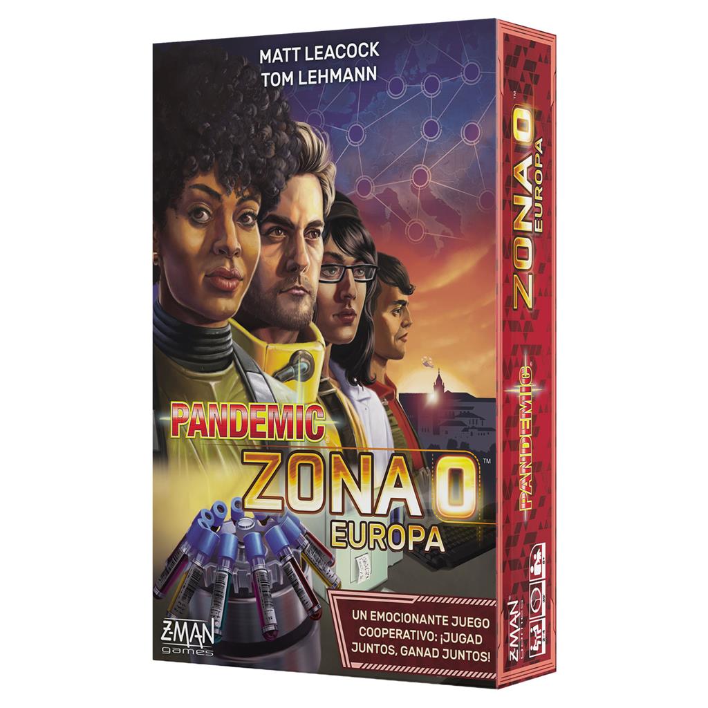 JUEGO DE MESA PANDEMIC: ZONA 0 EUROPA PEGI 8 - Z POP Toys
