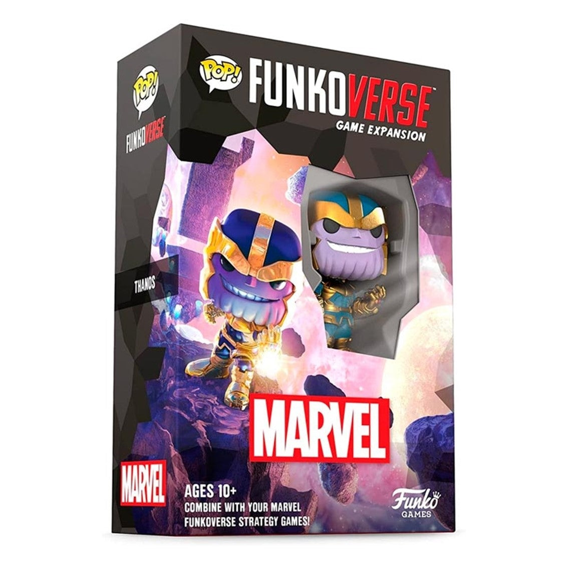 JUEGO DE MESA FUNKOVERSE EXPANSION MARVEL EDICION 101 THANOS ESPAÑOL 57515 - Z POP Toys
