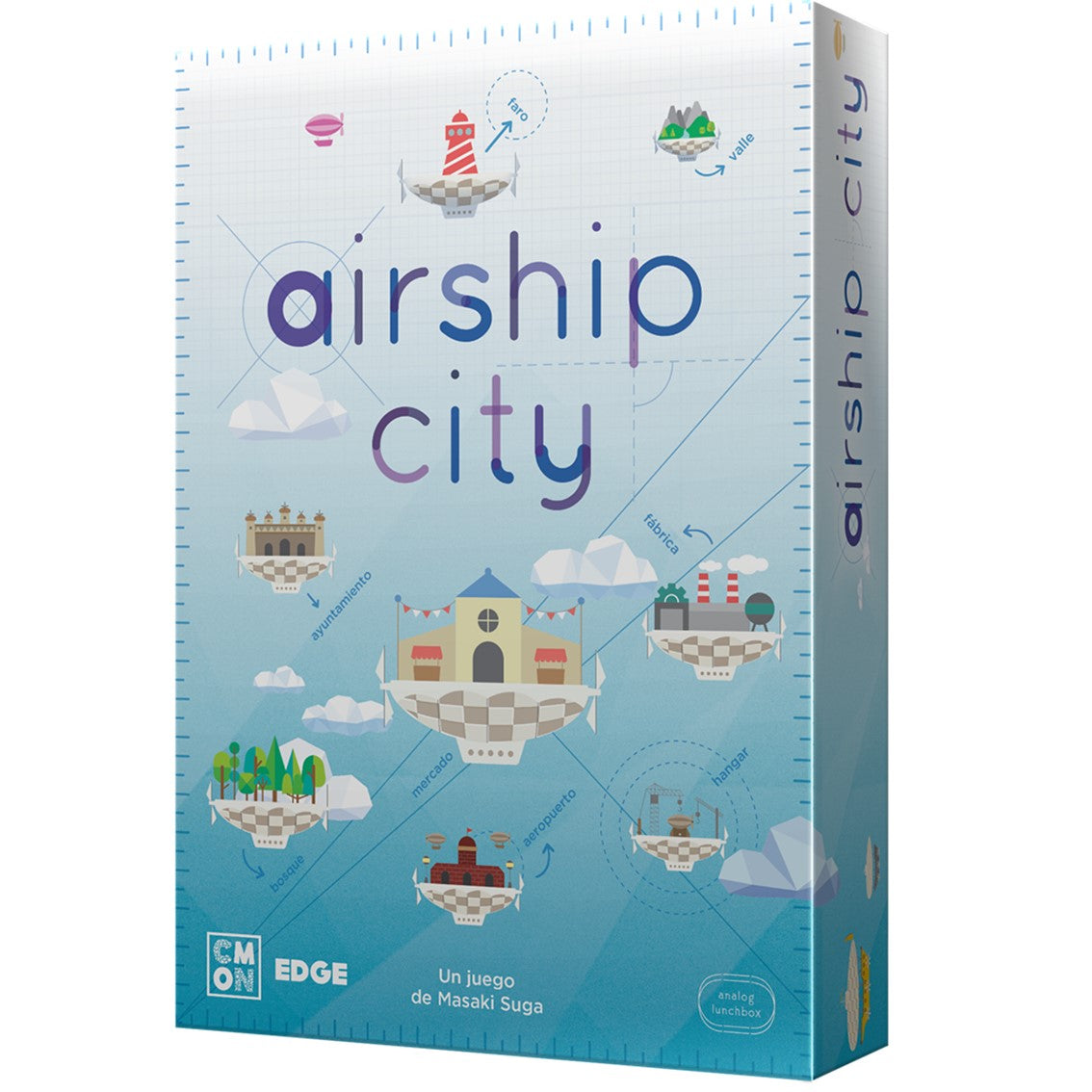 JUEGO DE MESA AIRSHIP CITY PEGI 14 - Z POP Toys