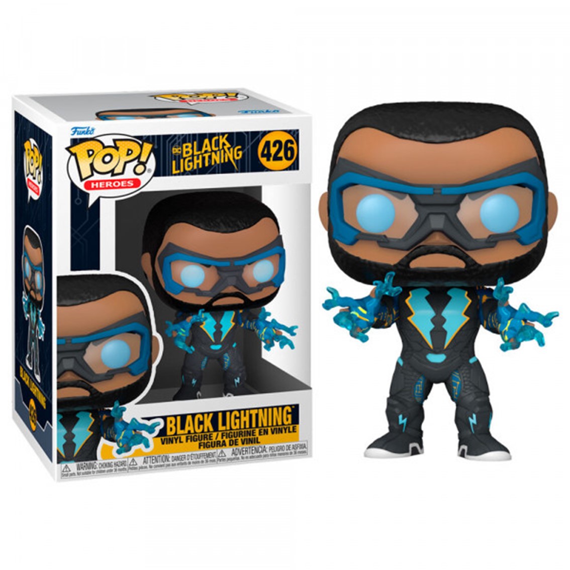FUNKO POP DC COMICS BLACK LIGHTNING BLACK LIGHTNING 57589 - Z POP Toys