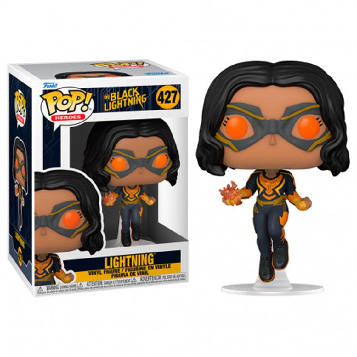 FUNKO POP DC COMICS BLACK LIGHTNING LIGHTNING 57590 - Z POP Toys