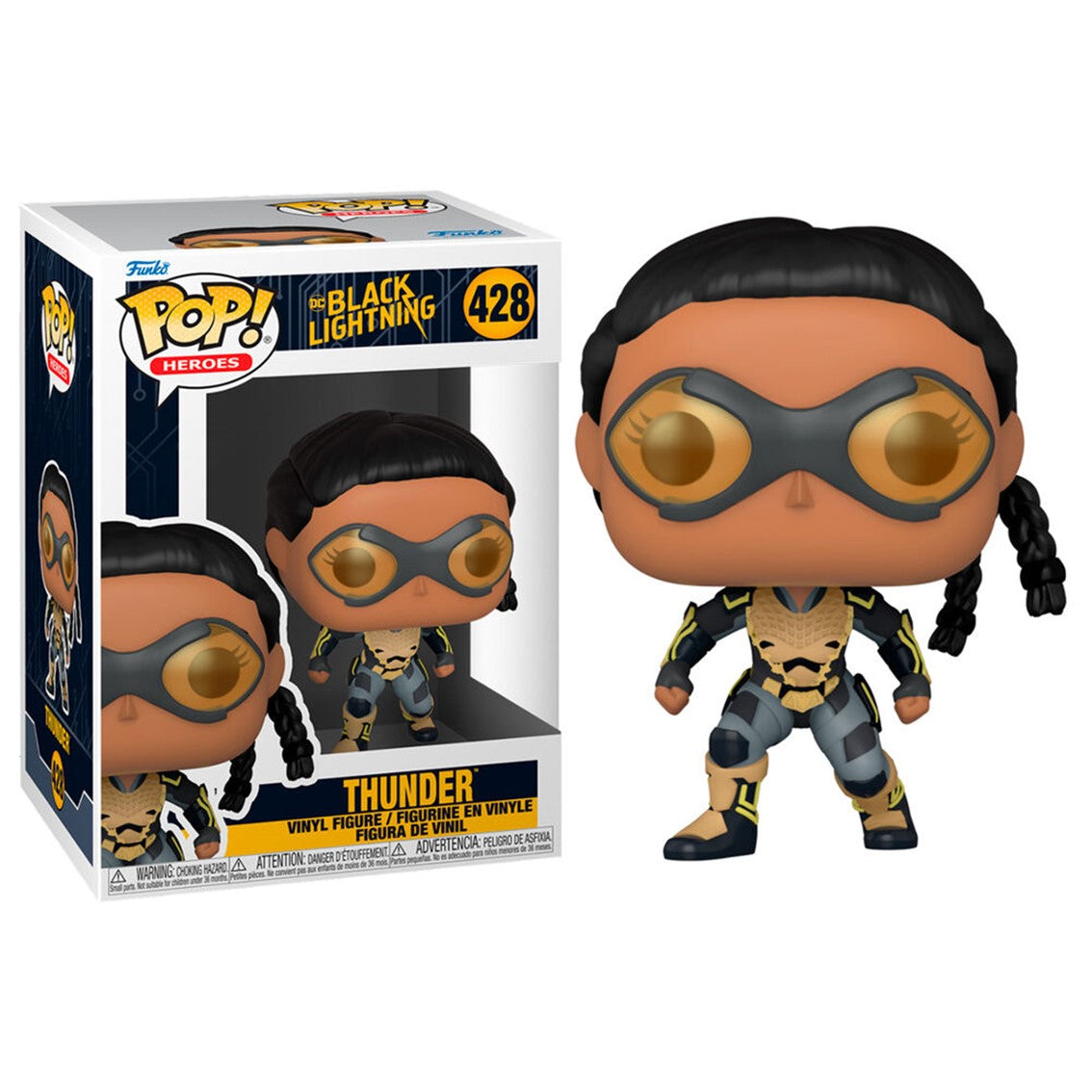 FUNKO POP DC COMICS BLACK LIGHTNING THUNDER 57591