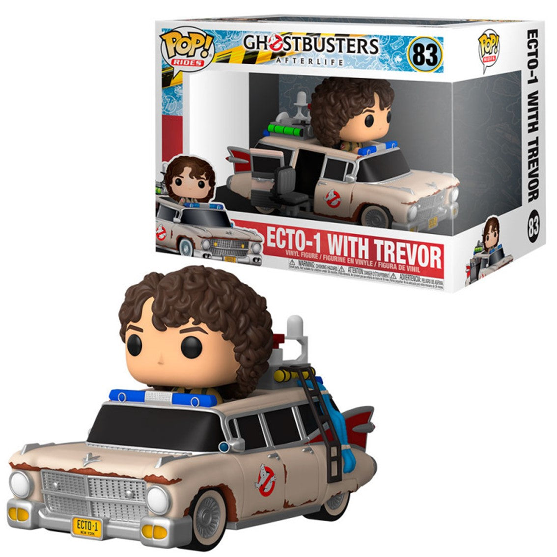 FUNKO POP RIDE SUPER DELUXE CINE CAZAFANTASMAS AFTERLIFE ECTO 1 CON TREVOS 47679