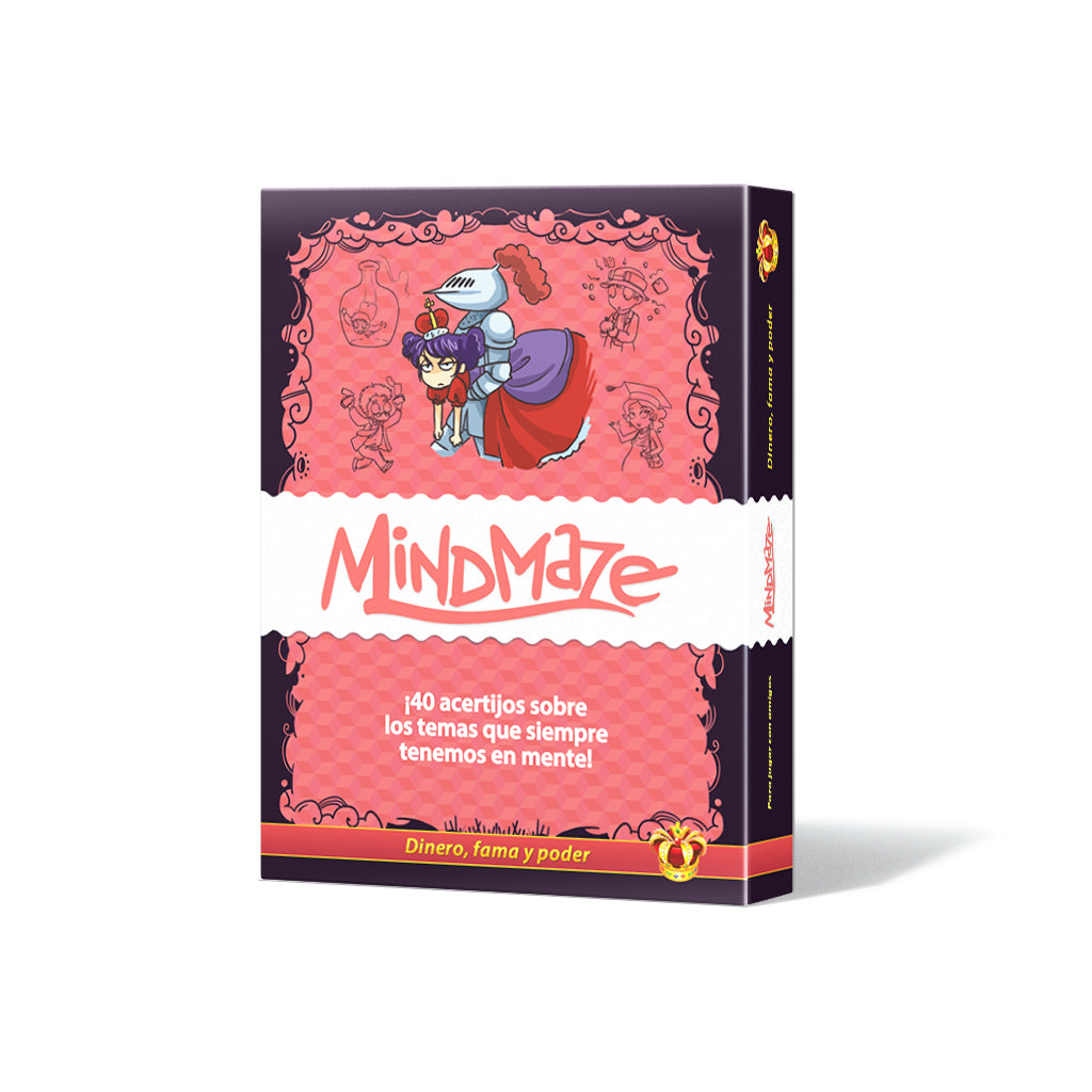 JUEGO DE MESA MIND MAZE: DINERO FAMA Y PODER PEGI 14 - Z POP Toys