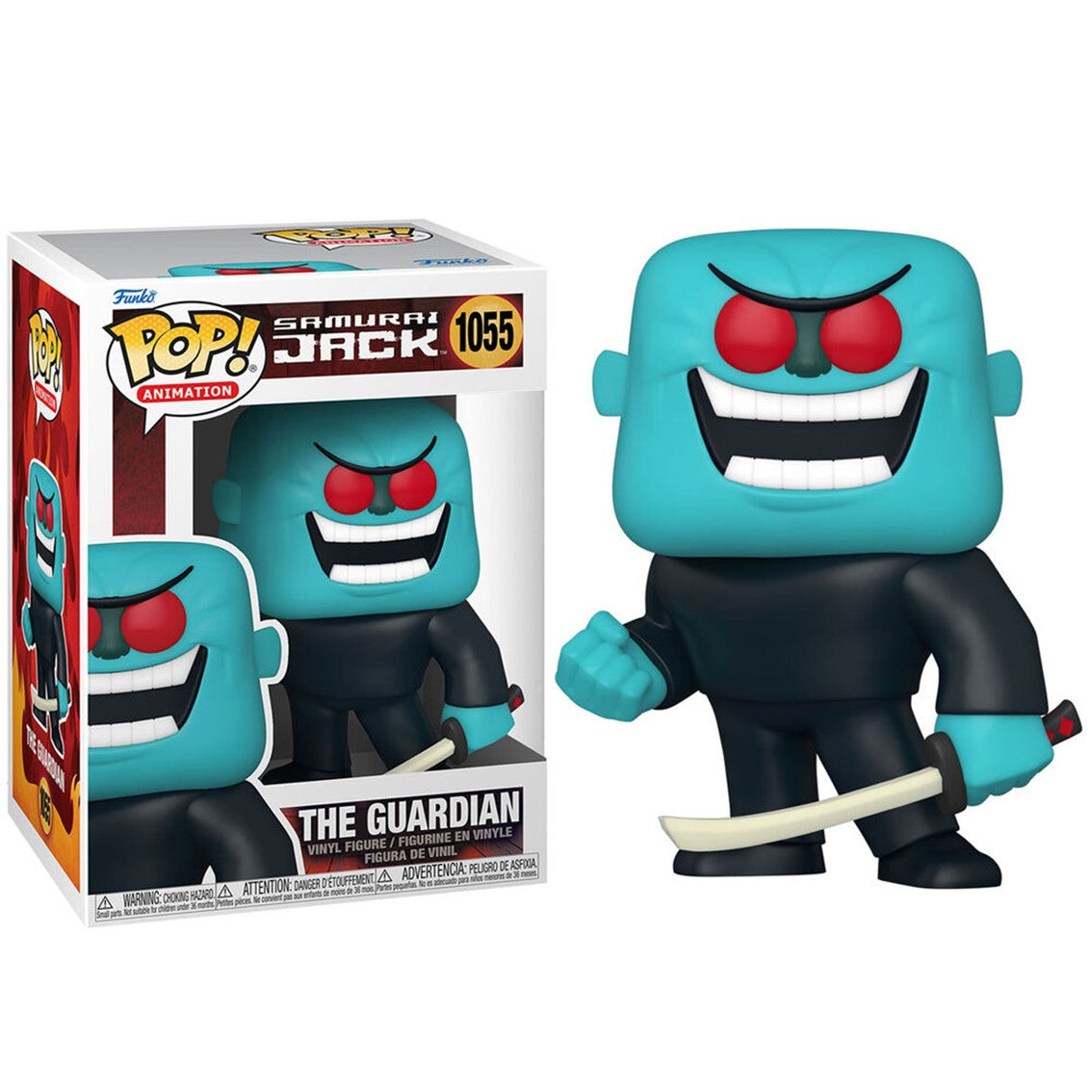 FUNKO POP ANIMACION SAMURAI JACK THE GUARDIAN 57374 - Z POP Toys
