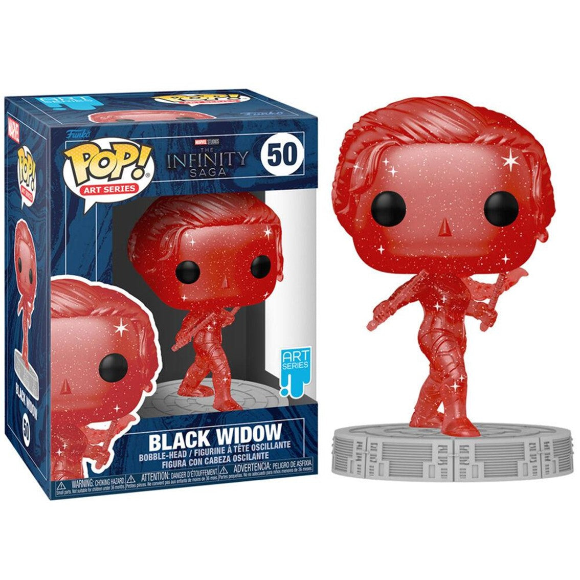 FUNKO POP MARVEL INFINITY SAGA VIUDA NEGRA GEMA DE LA REALIDAD 57613