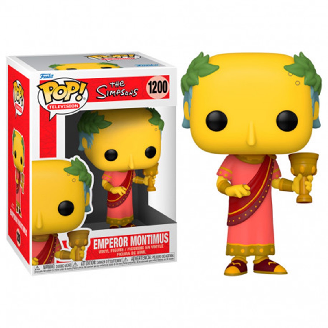 FUNKO POP ANIMACION THE SIMPSONS SEÑOR BURNS COMO EMPERADOR MONTIMUS 59296