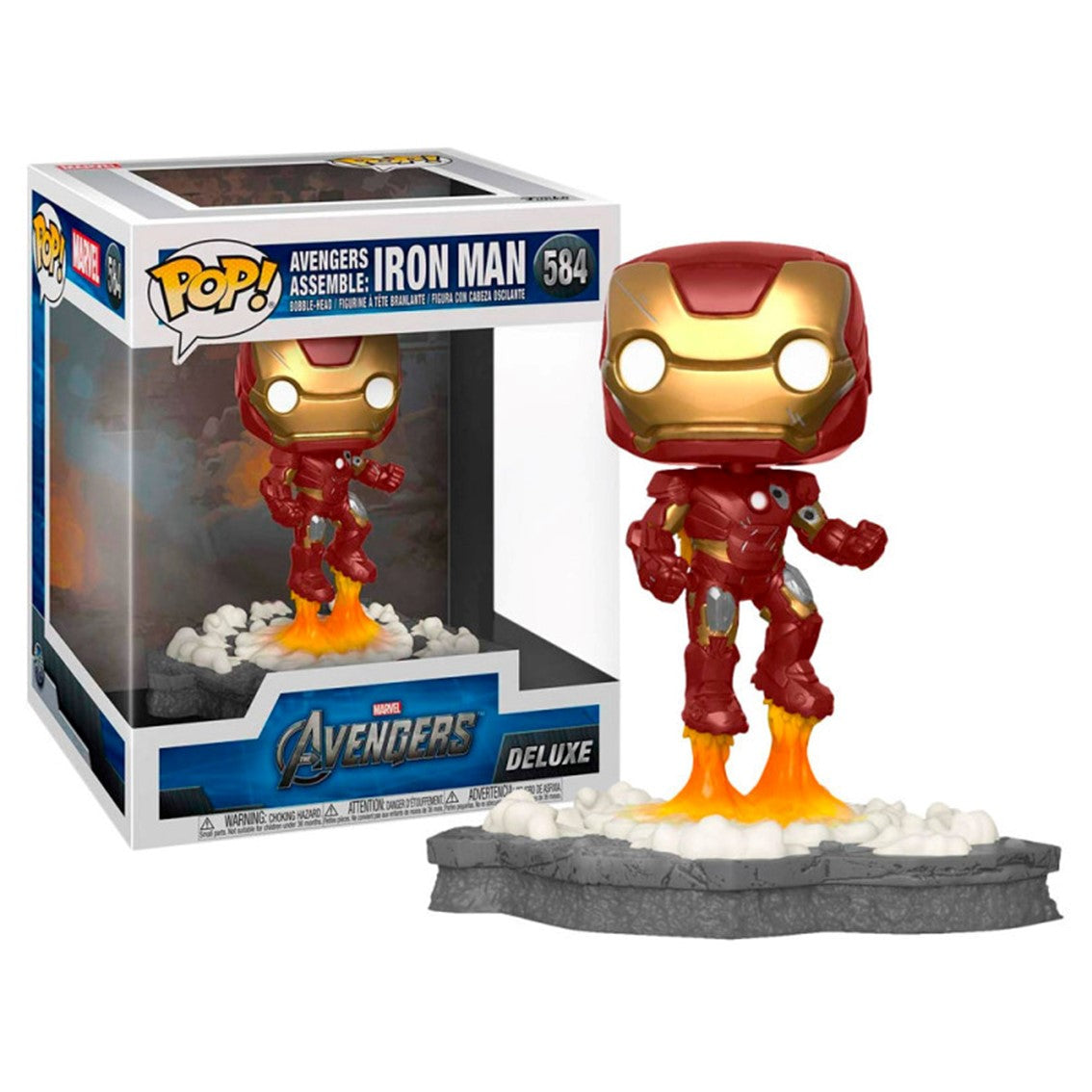 FUNKO POP DELUXE MARVEL LOS VENGADORES IRON MAN ASSEMBLE 45610