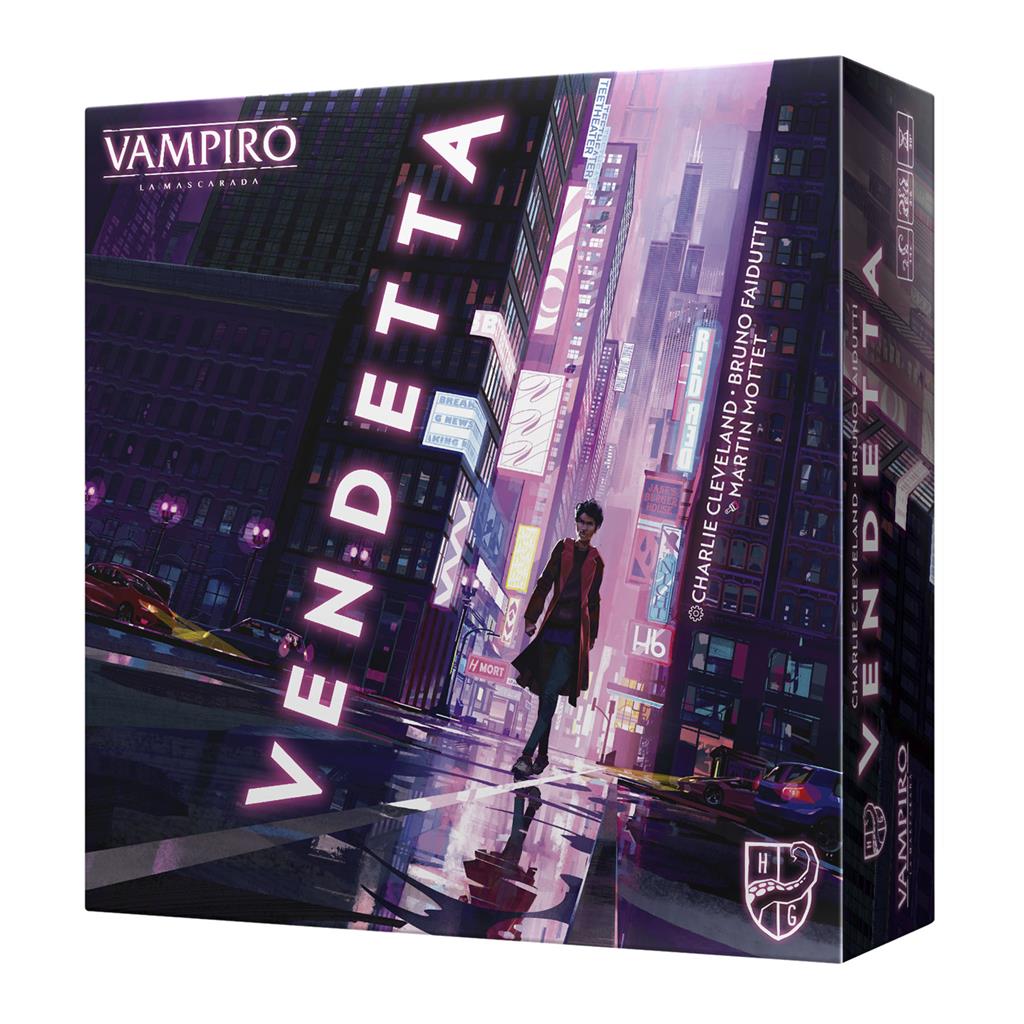 JUEGO DE MESA VAMPIRO LA MASCARADA: VENDETTA PEGI 14