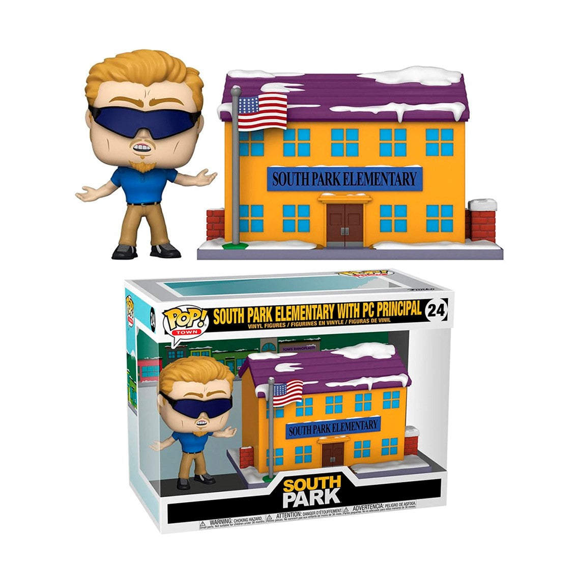 FUNKO POP TOWN SOUTH PARK ELEMENTARY CON PC PRINCIPAL 51632 - Z POP Toys