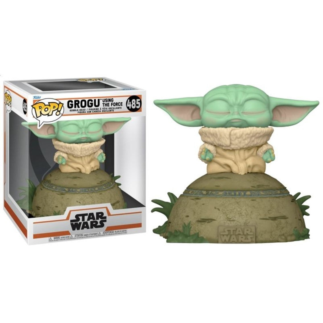 FUNKO POP DELUXE STAR WARS THE MANDALORIAN THE CHILD USANDO LA FUERZA (SFX) 58390