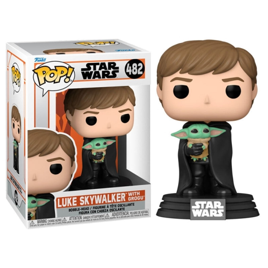 FUNKO POP STAR WARS THE MANDALORIAN LUKE CON CHILD 58290