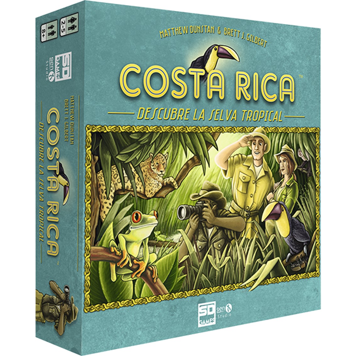 JUEGO DE MESA COSTA RICA PEGI 8 - Z POP Toys
