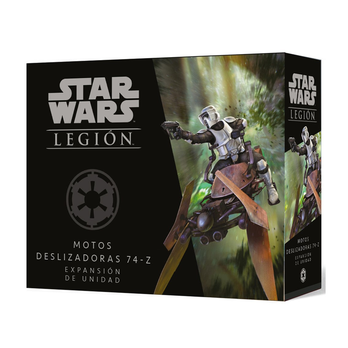 JUEGO DE MESA STAR WARS LEGIÓN: MOTOS DESLIZADORAS 74 - Z PEGI 14