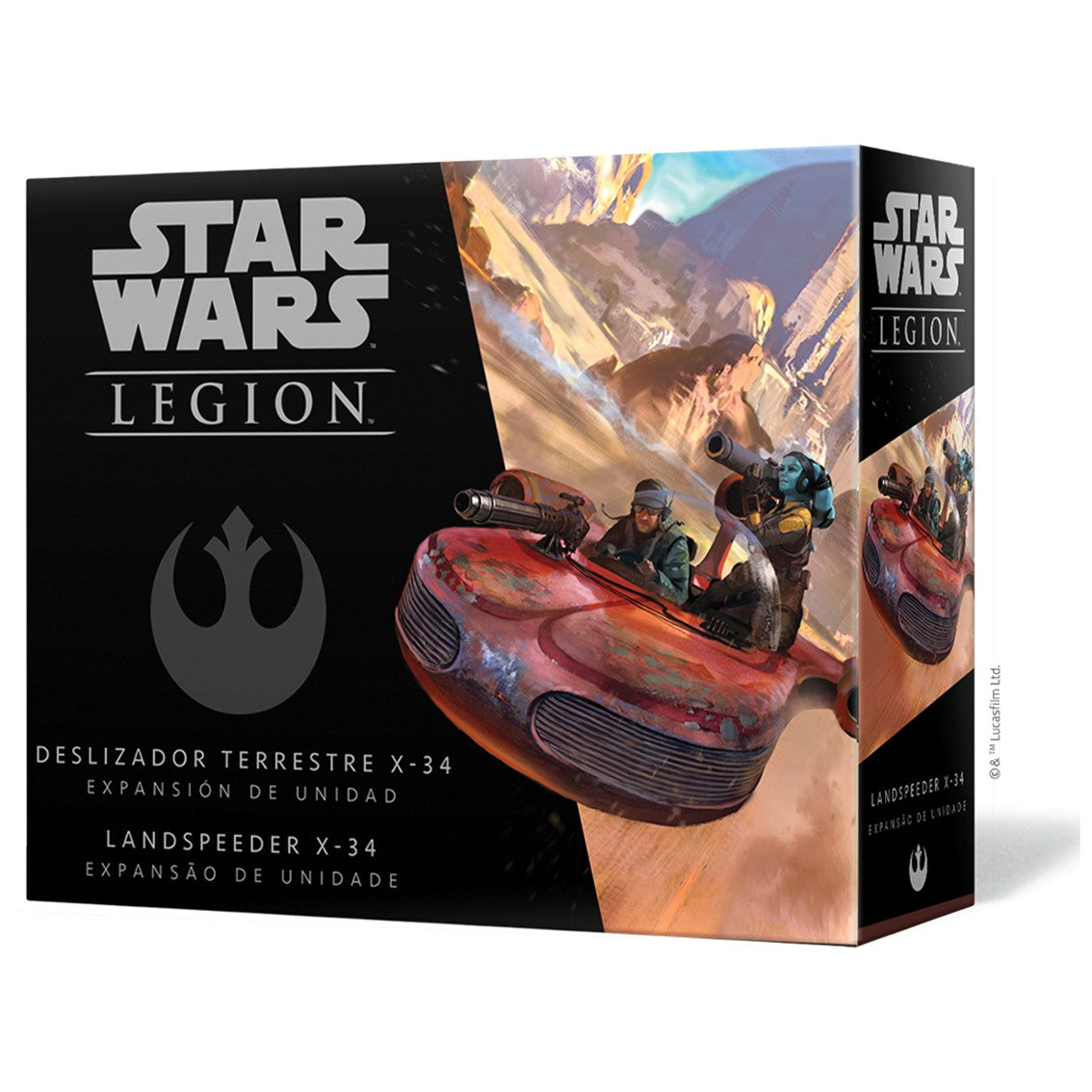 JUEGO DE MESA STAR WARS LEGION : DESLIZADOR TERRESTRE X - 34 PEGI 14