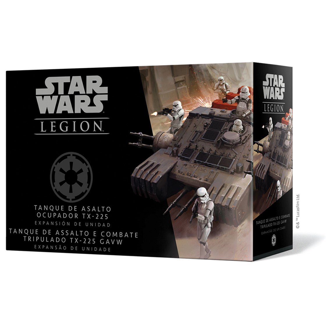 JUEGO DE MESA STAR WARS LEGION : TANQUE DE ASALTO OCUPADOR TX - 225 PEGI 14