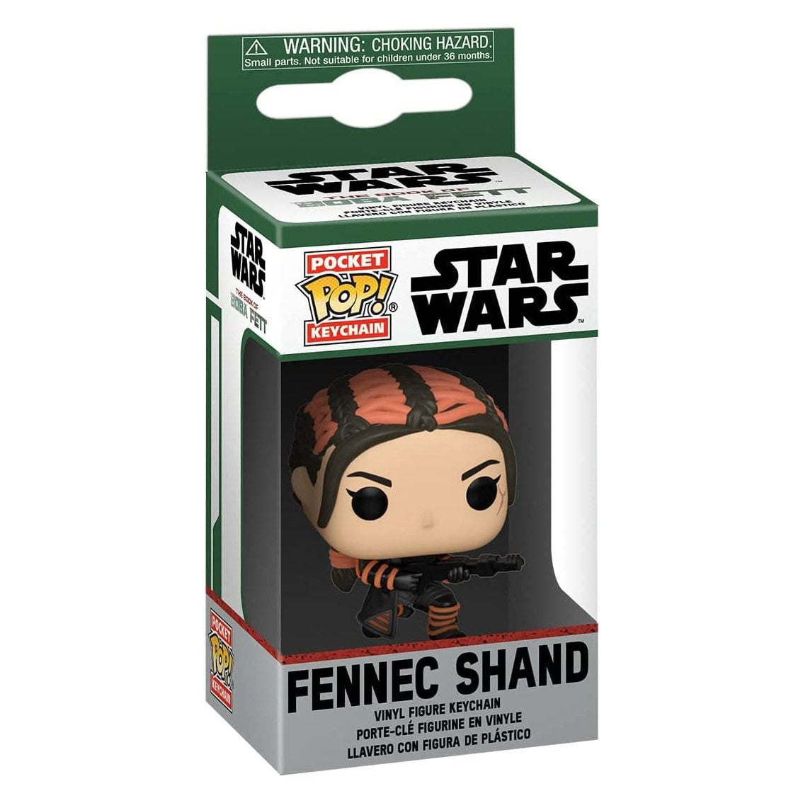 FUNKO POP KEYCHAIN LLAVERO STAR WARS THE BOOK OF BOBA FETT FENNEC