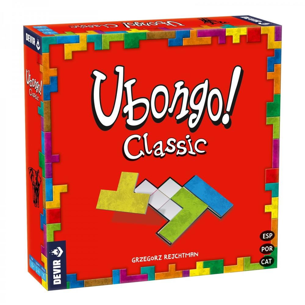 JUEGO DE MESA DEVIR UBONGO VERSIÓN TRILINGÜE PEGI 8