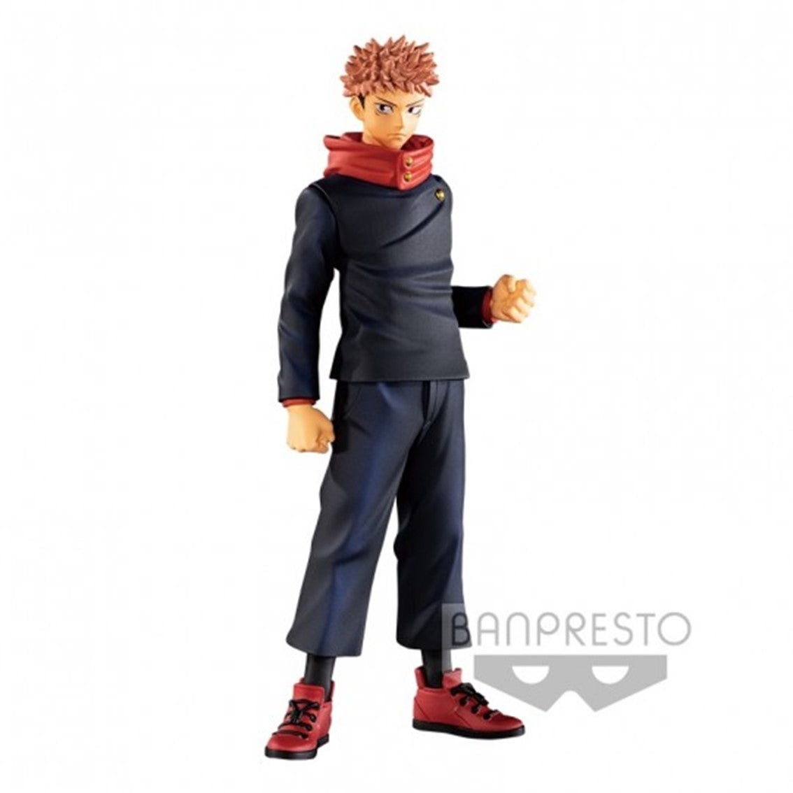 FIGURA BANPRESTO JUJUTSU KAISEN YUJI ITADORI JIKAN NO KATA