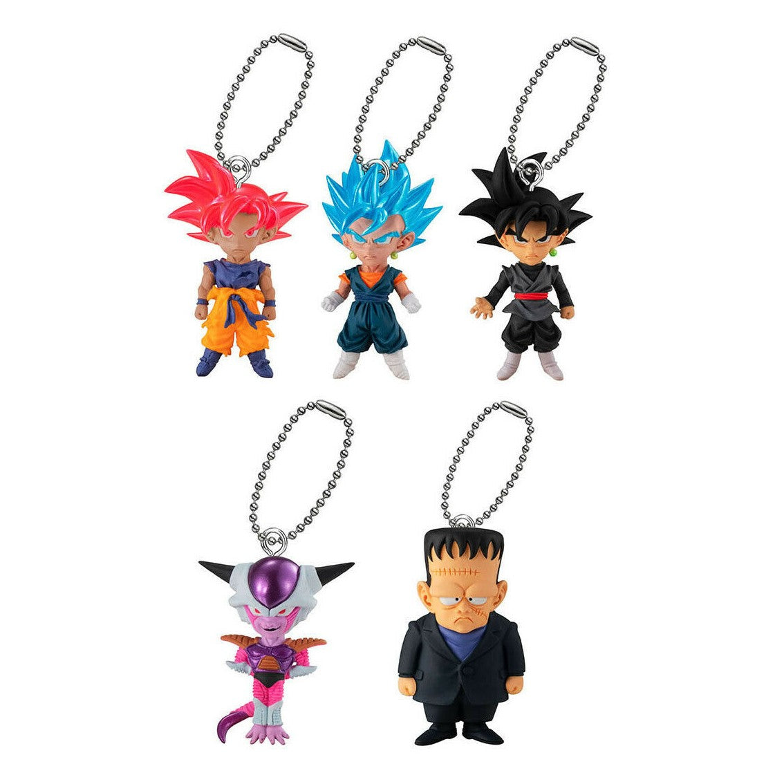 SET GASHAPON FIGURAS BANDAI LOTE 50 ARTICULOS DRAGON BALL UDM BURST 47