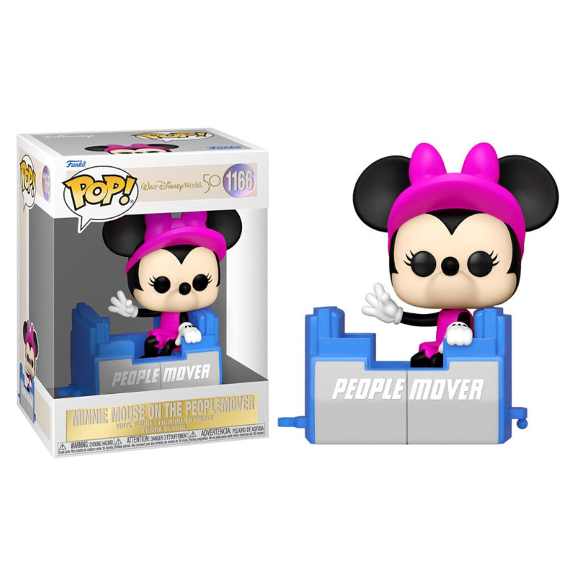 FUNKO POP DISNEY MINNIE MOUSE PEOPLE MOVER 50TH ANIVERSARIO 59508
