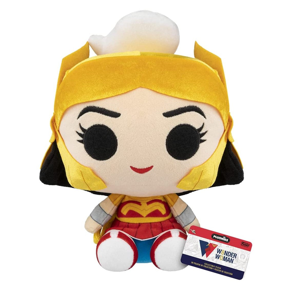 PELUCHE FUNKO POP DC PLUSH WONDER WOMAN 80TH CHALLENGE OF THE GODS 1987