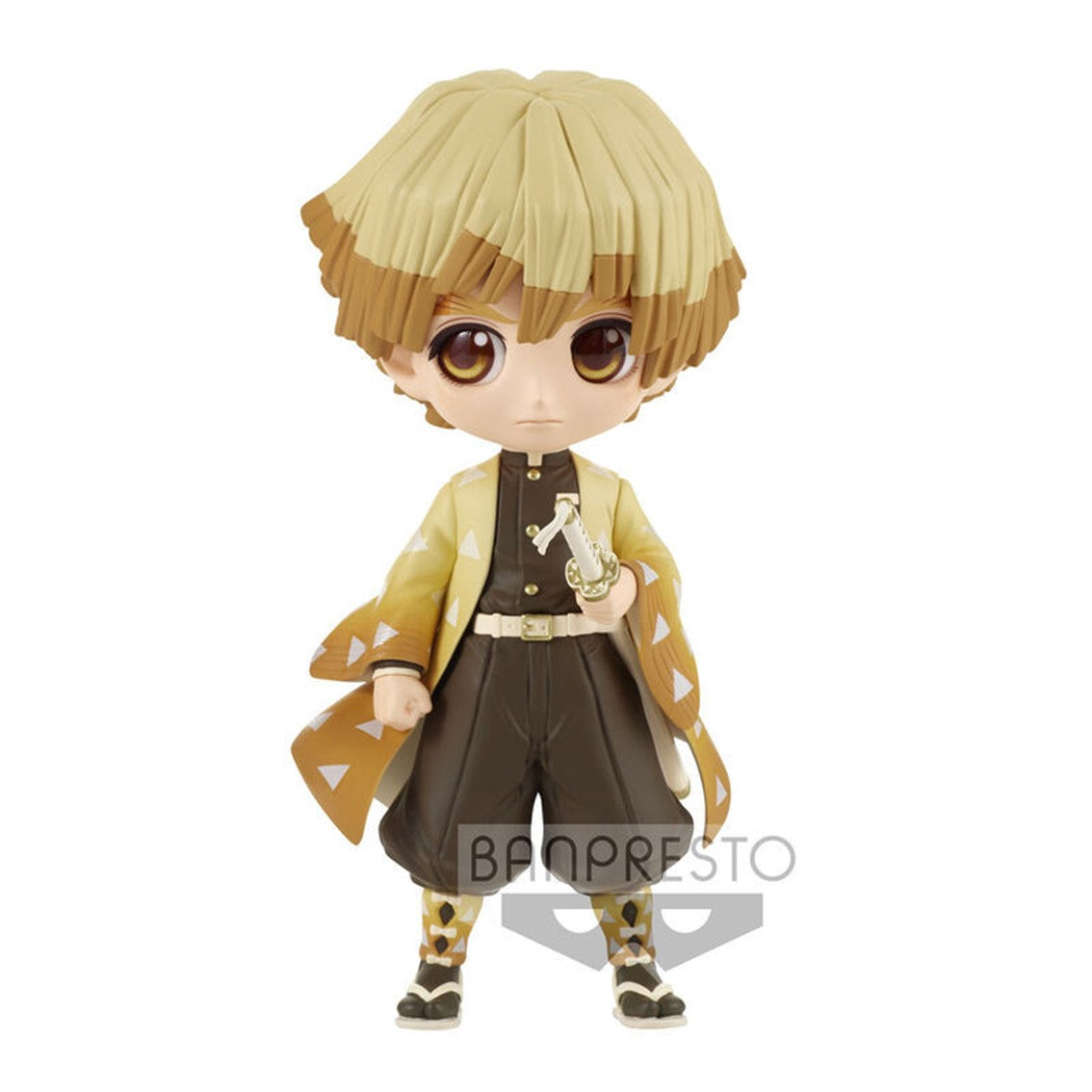 FIGURA BANPRESTO Q POSKET KIMETSU NO YAIBA DEMON SLAYER ZENITSU AGATSUMA VER. B