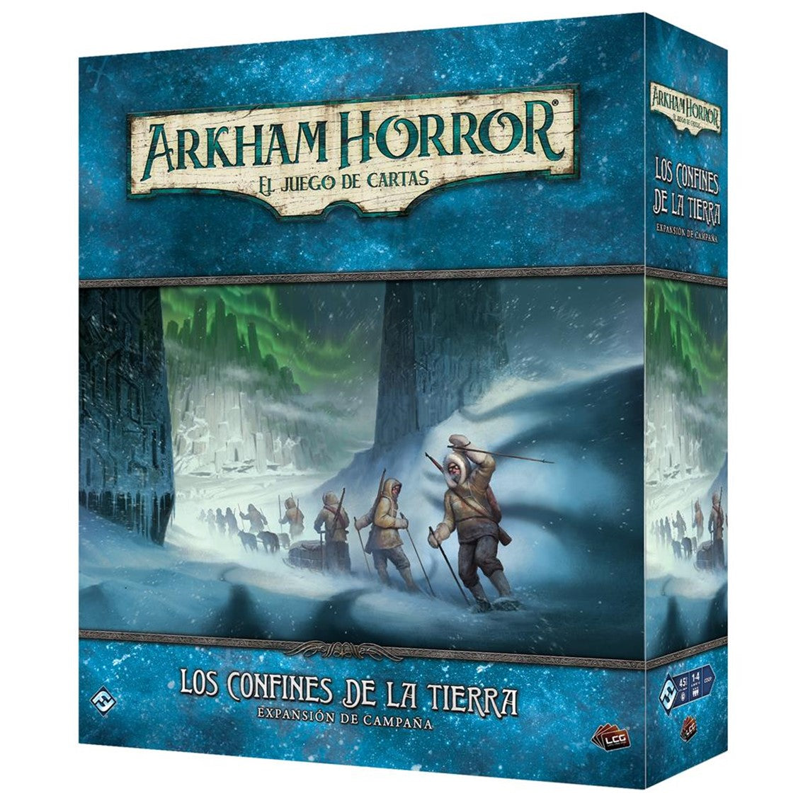 JUEGO DE CARTAS ARKHAM HORROR LCG: CONFINES DE LA TIERRA EXP. CAMPAÑA PEGI 14