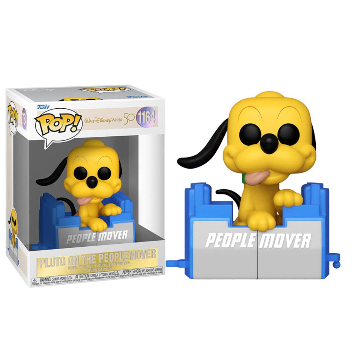 FUNKO POP DISNEY WALT DISNEY ANIVERSARIO 50TH PEOPLE MOVER PLUTO 59509