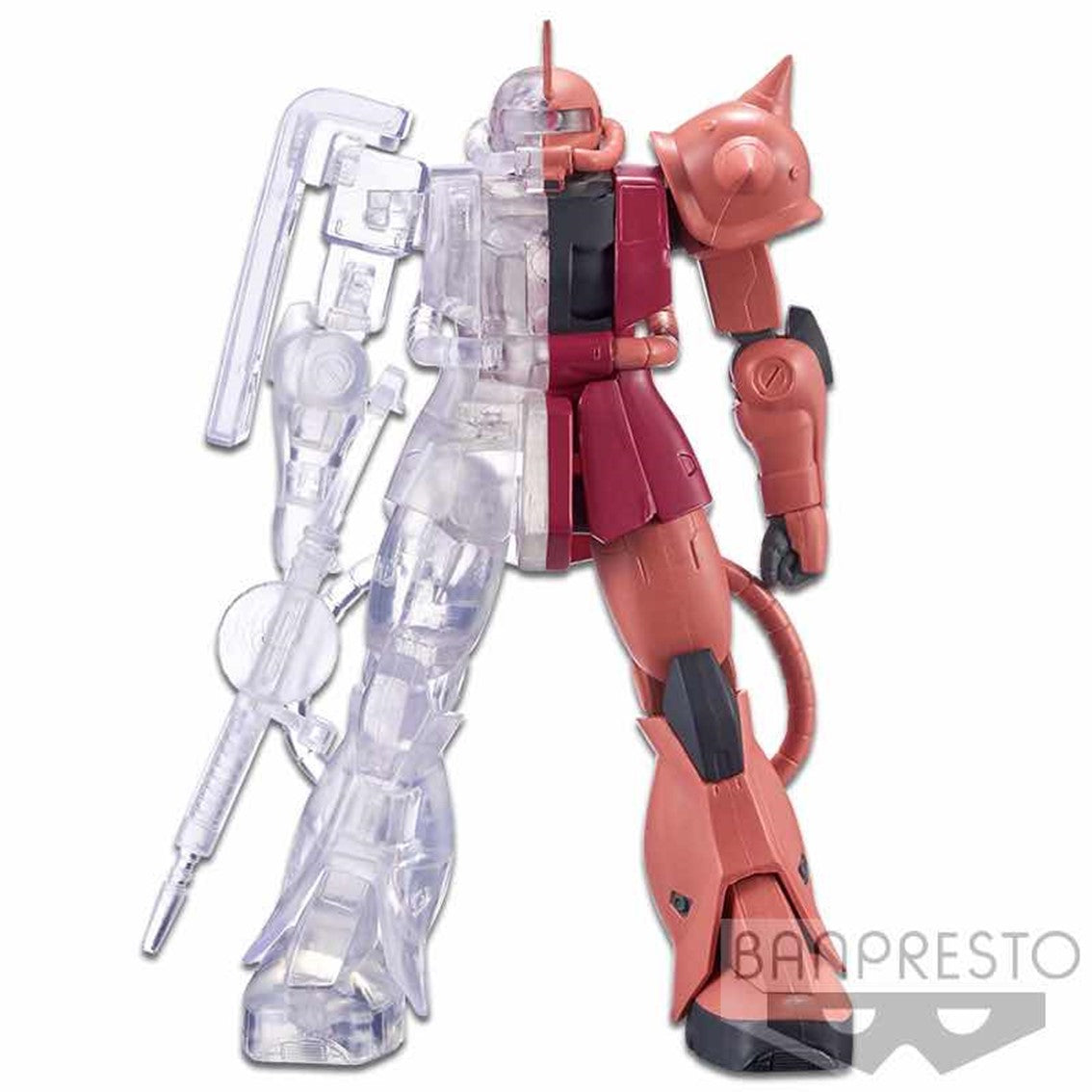 FIGURA BANPRESTO ZAKU CHAR'S CUSTOM MOBILE SUIT GUNDAM INTERNAL STRUCTURE VER.A