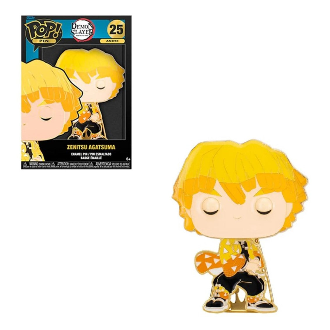 POP PIN LOUNGEFLY FUNKO DEMON SLAYER KIMETSU NO YAIBA ZENITSU AGATSUMA - Z POP Toys