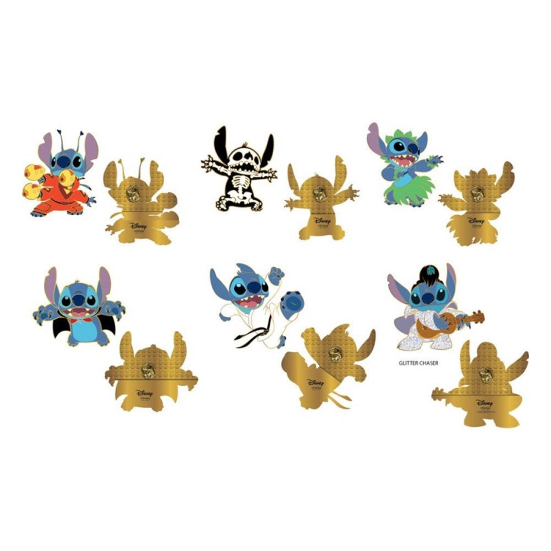 CAJA SORPRESA PIN SELLO LOUNGEFLY FUNKO DISNEY LILO & STITCH STITCH ESTILOS VARIADOS MISTERY BOX