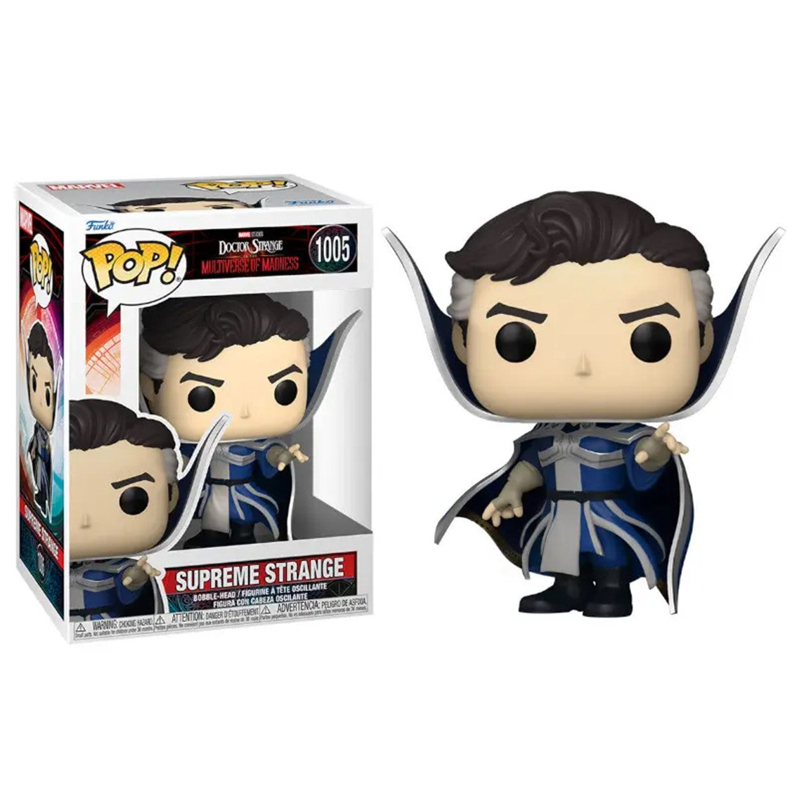 FUNKO POP DOCTOR STRANGE MULTIVERSO DE LA LOCURA FIGURA SUPREME STRANGE