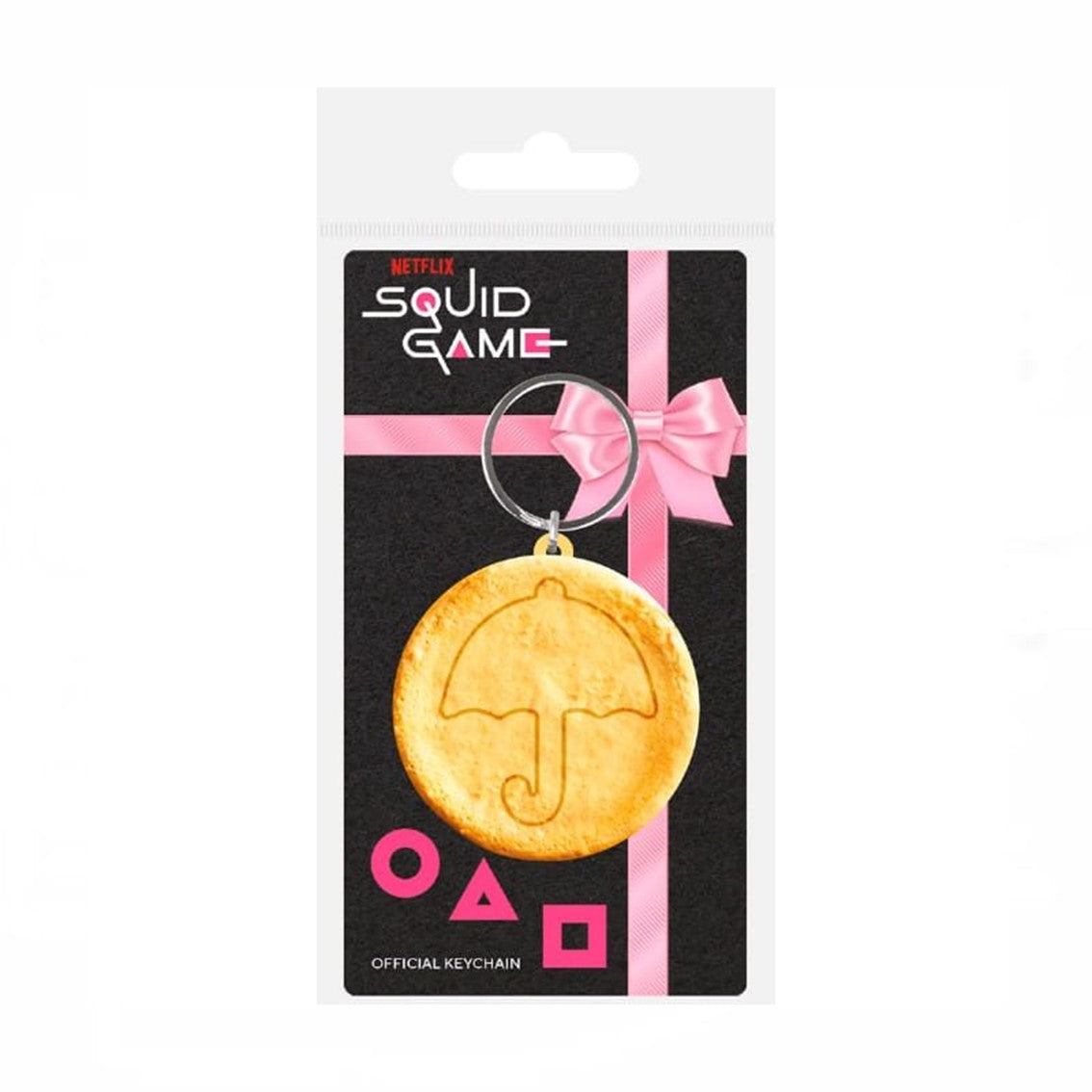 LLAVERO PYRAMID GALLETA JUEGO DEL CALAMAR SQUID GAME GALLETA - Z POP Toys