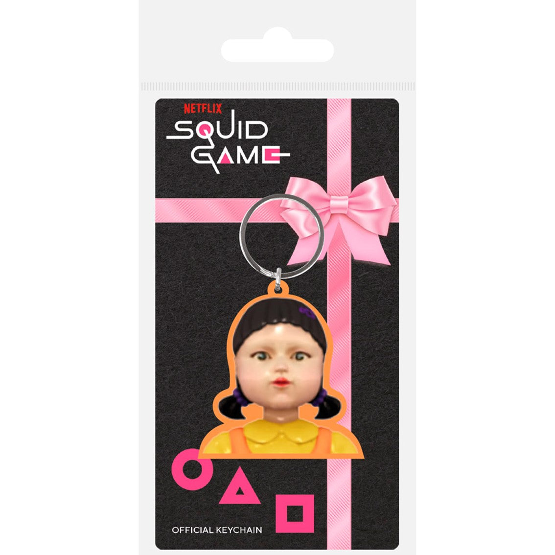 LLAVERO PYRAMID GALLETA JUEGO DEL CALAMAR SQUID GAME
