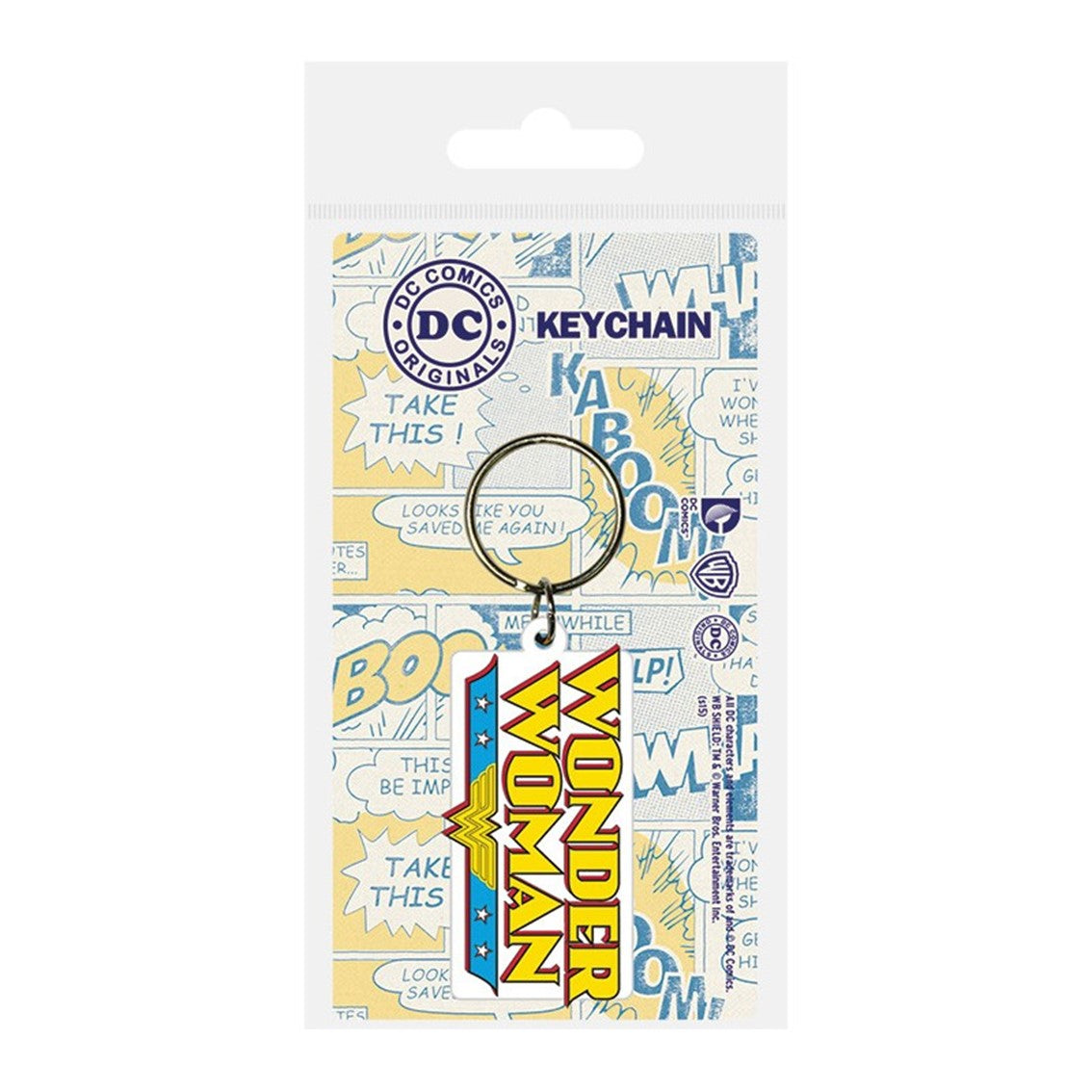 LLAVERO PYRAMID DC COMICS WONDER WOMAN LOGO