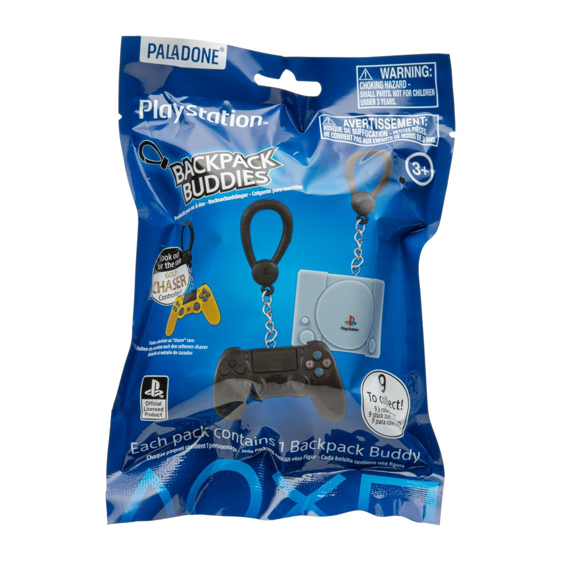FIGURAS CON COLGANTE BACKPACK BUDIES PALADONE PLAYSTATION