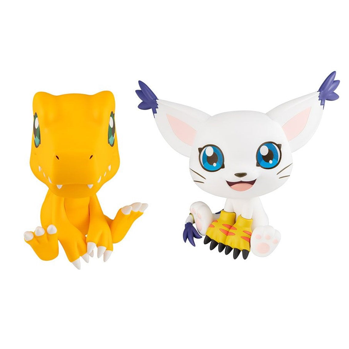 FIGURAS MEGAHOUSE DIGIMON LOOKUP PACK AGUMON & TAILMON - Z POP Toys