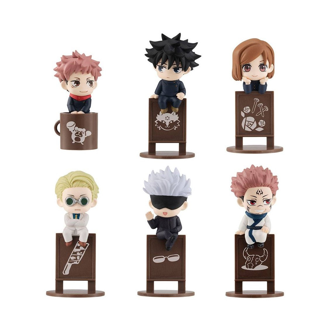 FIGURAS MEGAHOUSE OCHATOMO JUJUTSU SET