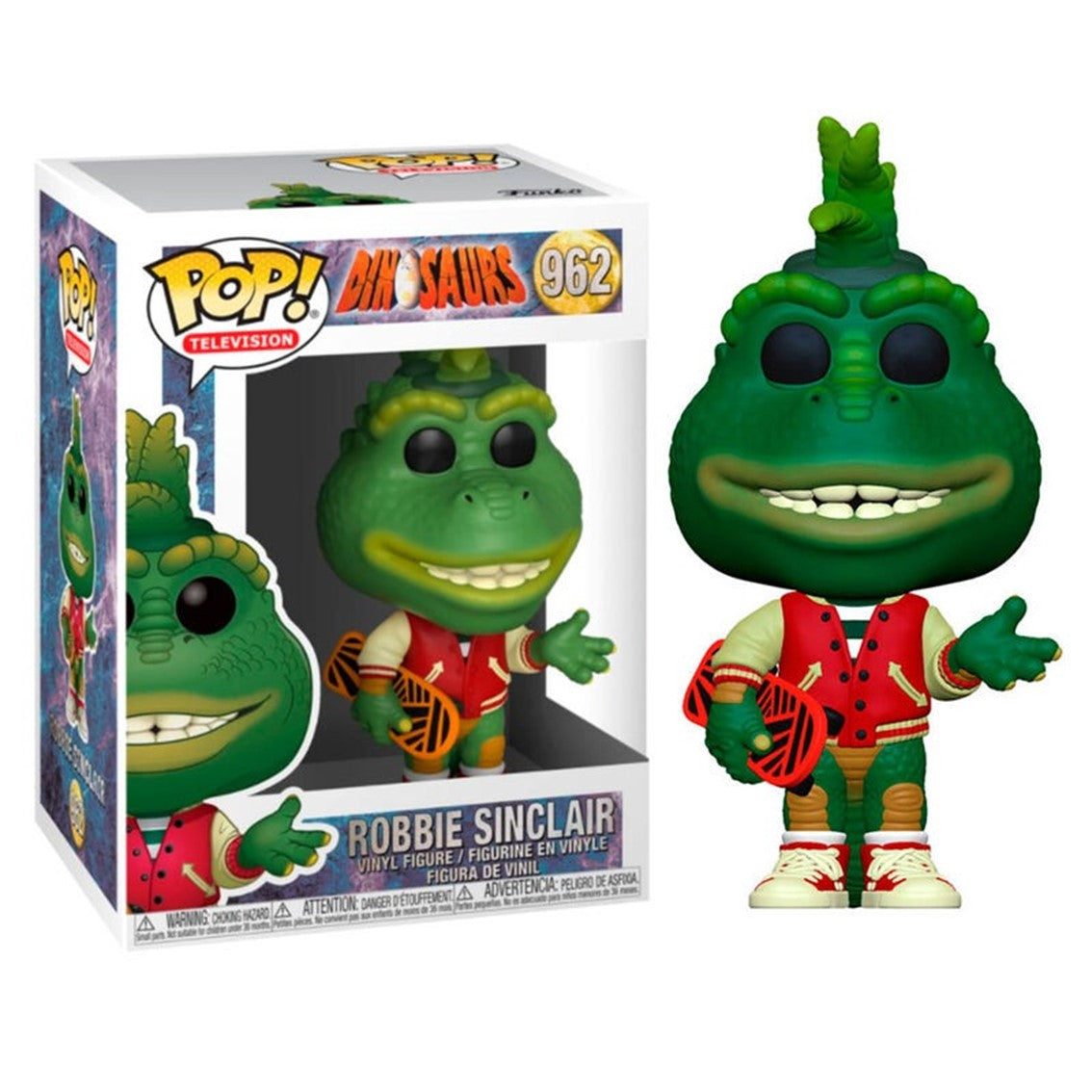 FUNKO POP DINOSAURIOS ROBBIE SINCLAIR 47009