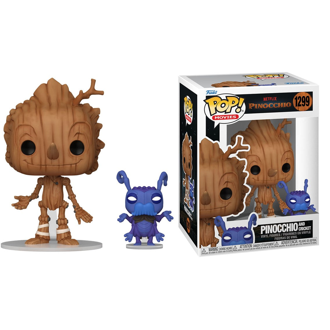 FUNKO POP PINOCCHIO PINOCCHIO & CRICKET 67388 - Z POP Toys