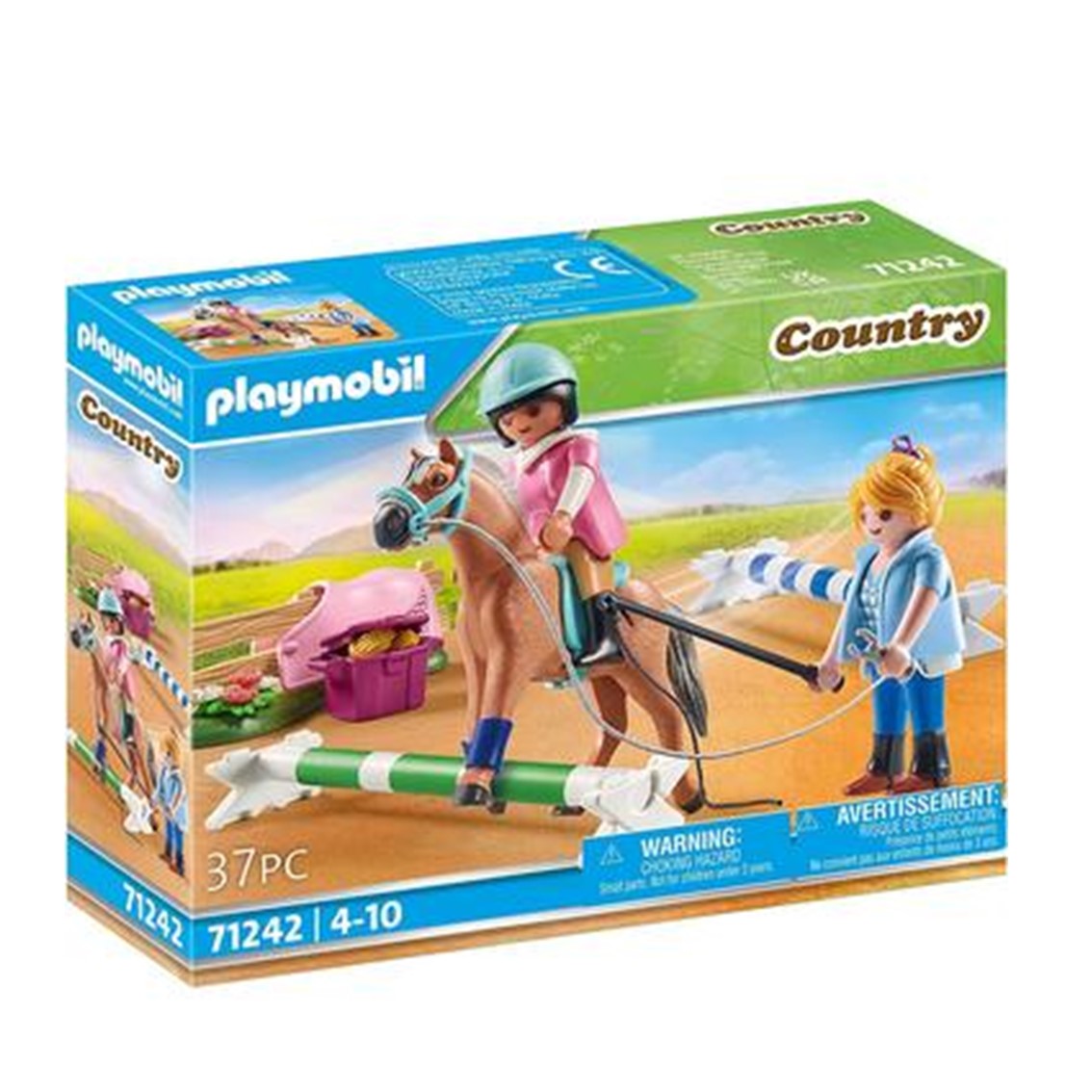 PLAYMOBIL COUNTRY - CLASE DE EQUITACION