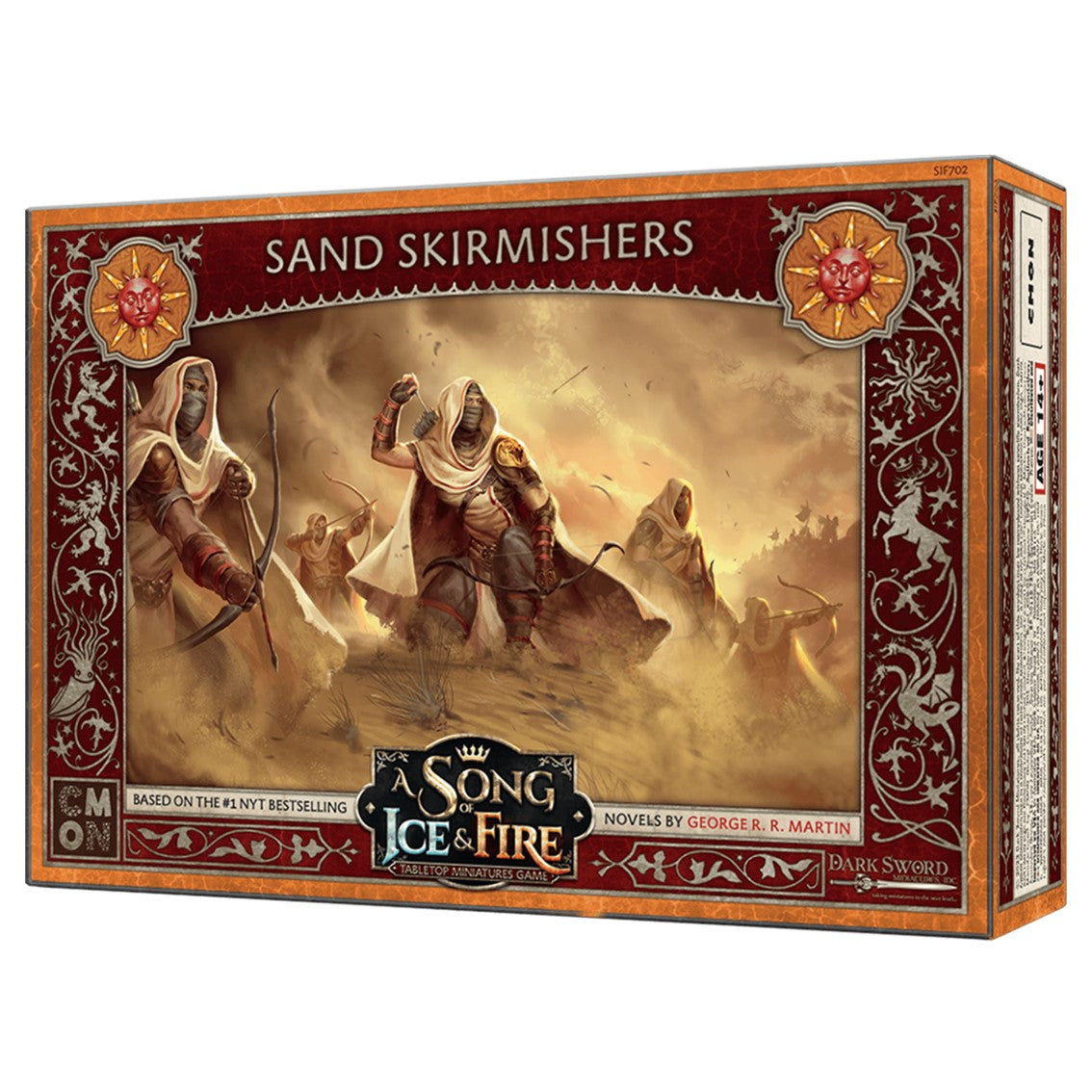 JUEGO DE MESA CANCION DE HIELO Y FUEGO HOSTIGADORES DE LA ARENA EDAD RECOMENDADA 14