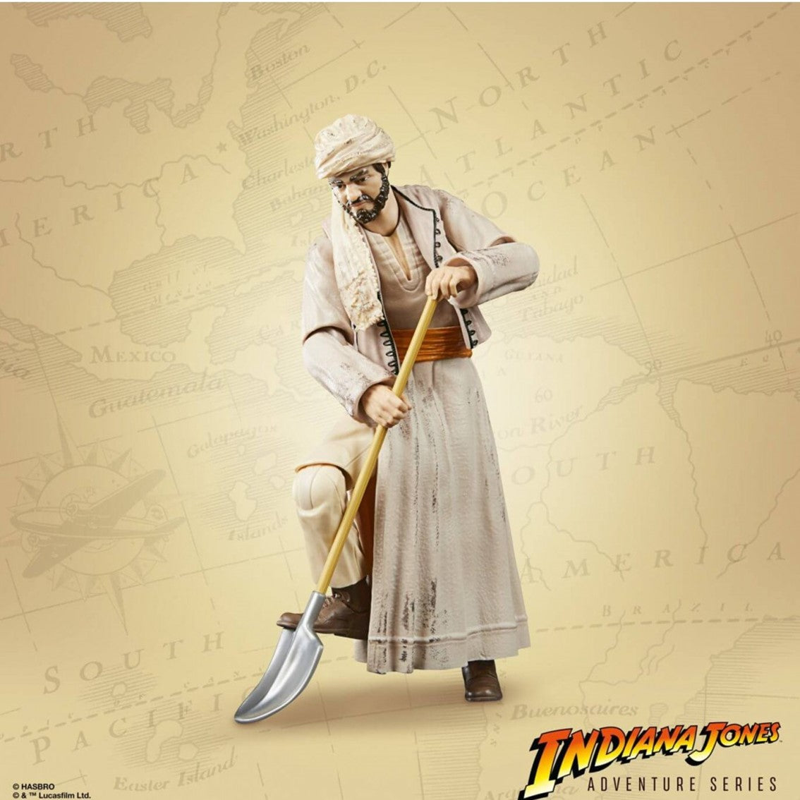 FIGURA HASBRO INDIAN JONES ADVENTURE SERIES - SALLAH