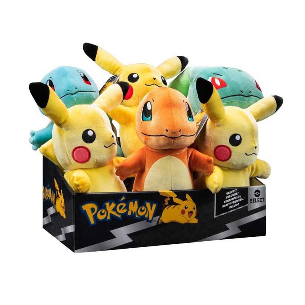PELUCHE POKEMON TERCIOPELO SURTIDO ALEATORIO 21 CM