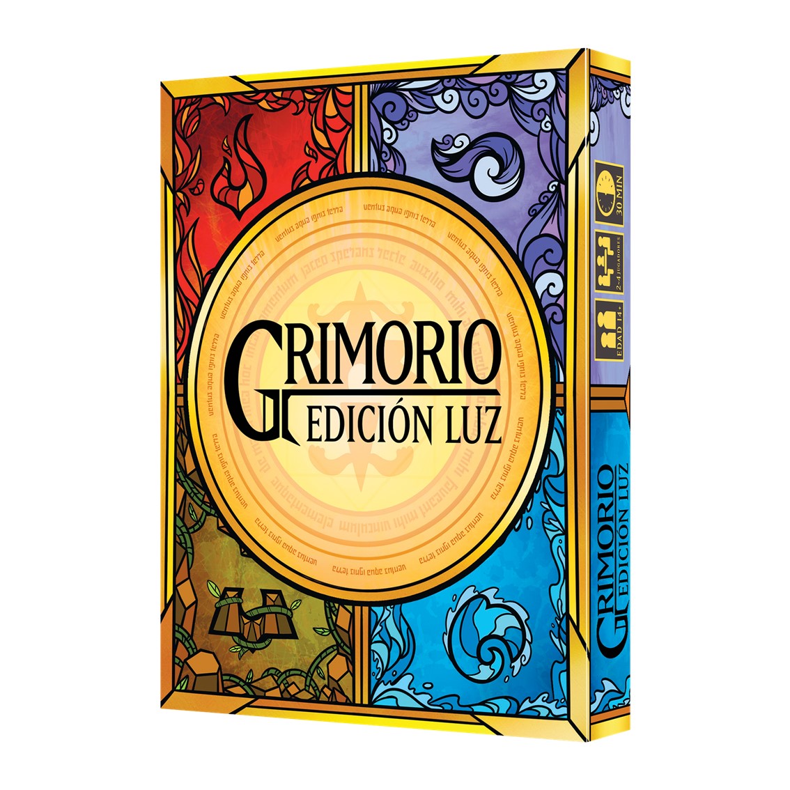 JUEGO DE MESA GRIMORIO EDICION LUZ EDAD RECOMENDADA 14 AÑOS