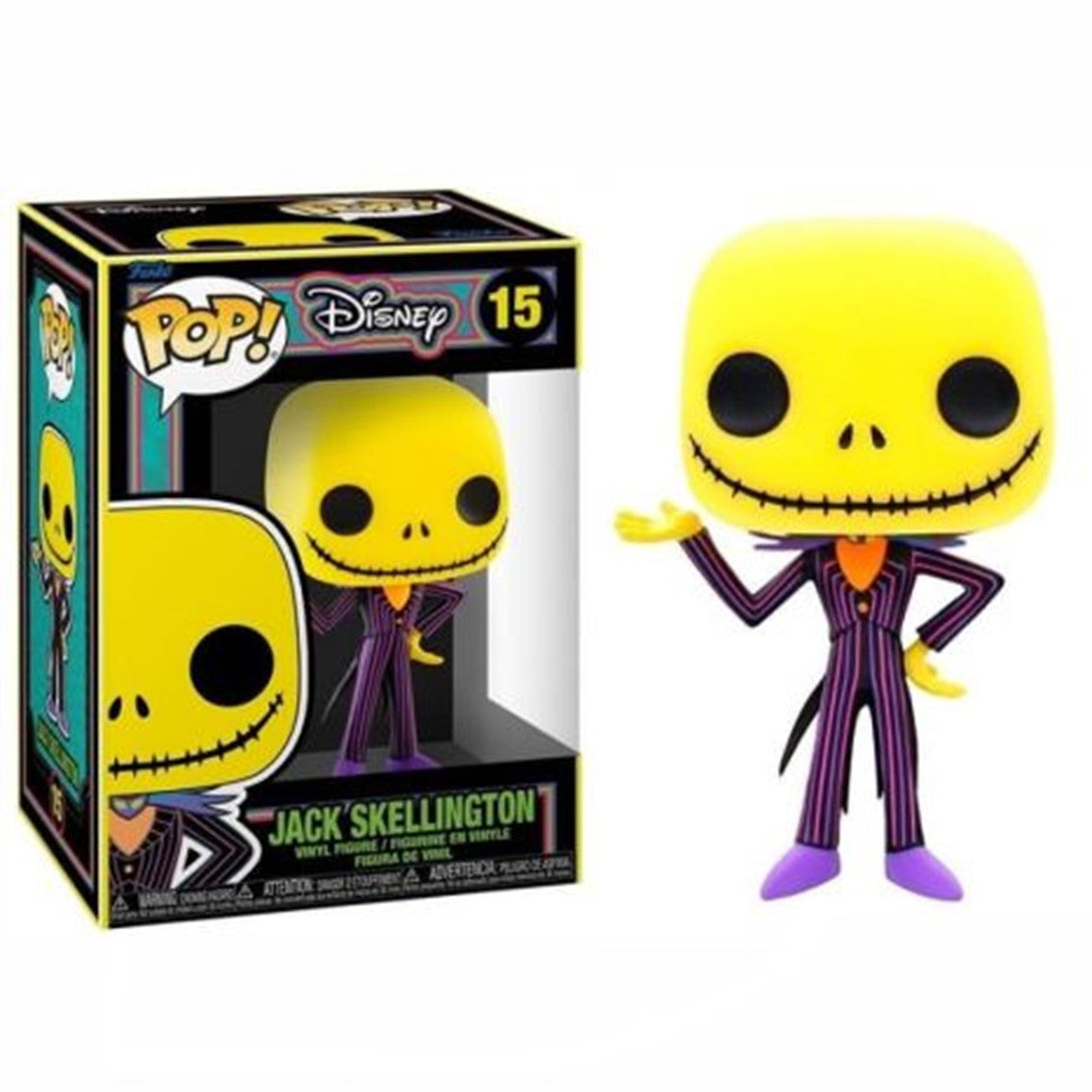 FUNKO POP DISNEY PESADILLA ANTES DE NAVIDAD JACK BLACKLIGHT 63960